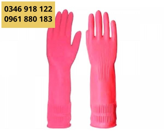 Găng Tay Cao Su Tự Nhiên Hàn Quốc Thương Hiệu BEIGL Siêu Dai 33cm