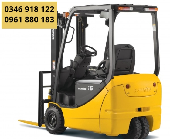 XE NÂNG ĐIỆN ĐỨNG LÁI KOMATSU 3 TẤN - 2013